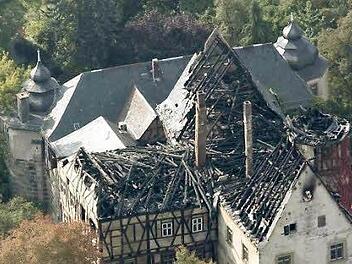 Am Tag danach: Ein Bild des Jammers blieb vom Juwel. Foto: Rinklef