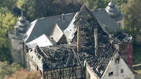 Am Tag danach: Ein Bild des Jammers blieb vom Juwel. Foto: Rinklef