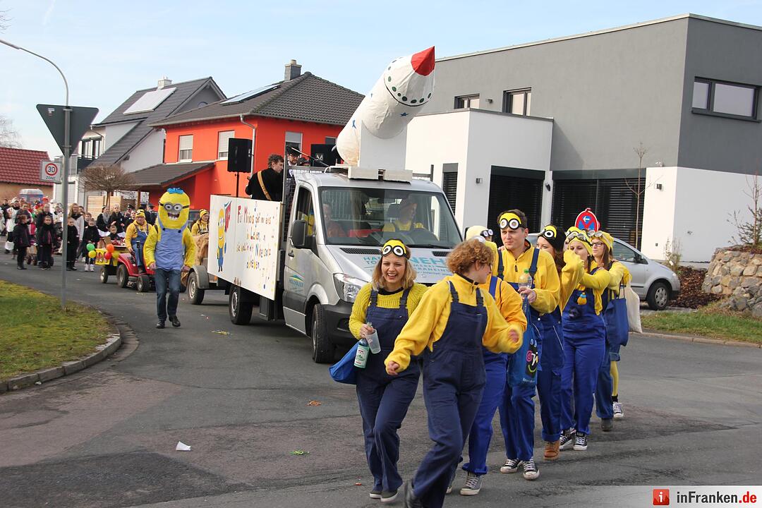 Faschingszug Oberhaid 2016