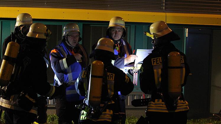 Großübung beim Bekleidungszentrum der Bundeswehr. Foto: Sebastian Schmitt-Mathea