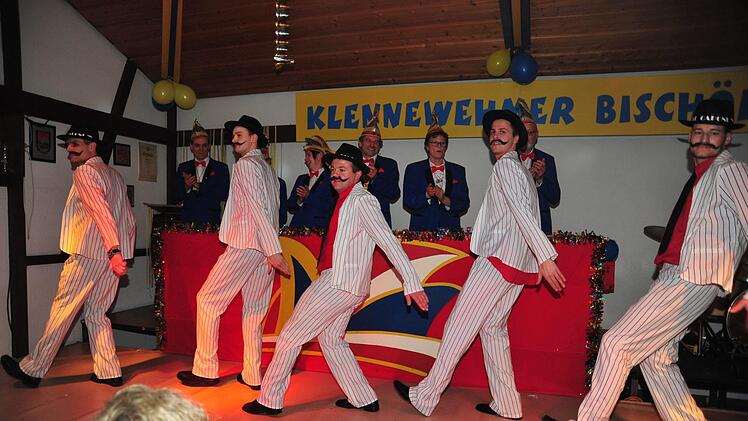 Stimmung pur  gab es bei der Sitzung der Klennewehmer Bisch&ouml;ff. Foto: Ewald Schlembach