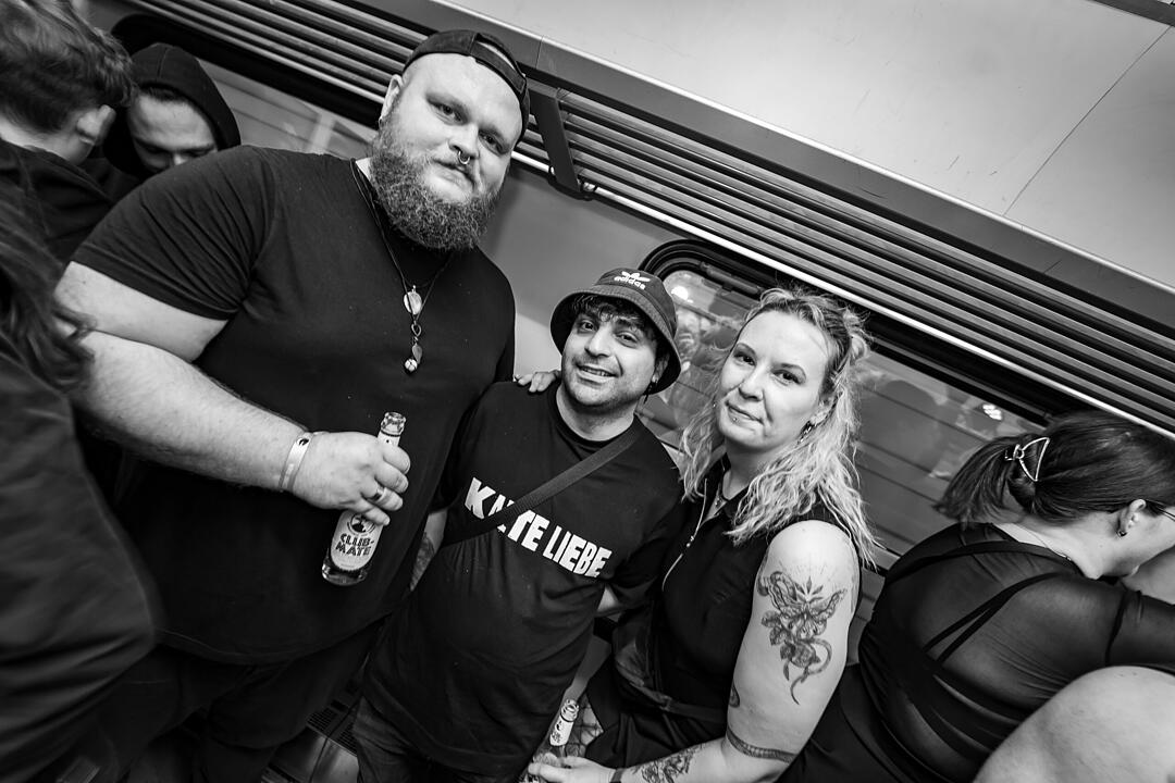 Die beste Party im Zug!