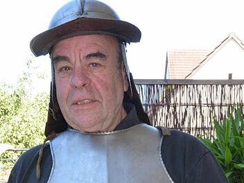 Heinrich Winkelmann ist häufig geharnischt unterwegs. Foto: Rainer Lutz