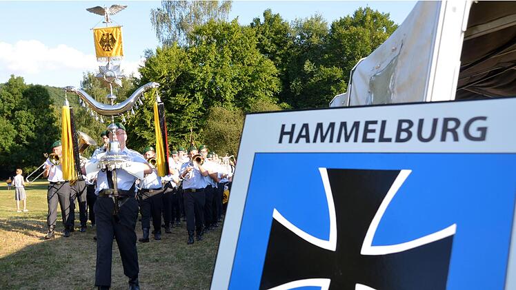 Feierliches Gelöbnis in Bad Bocklet. Foto: Peter Rauch