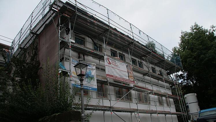 Endspurt bei der VHS-Sanierung. Foto: Jürgen Gärtner