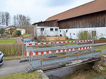 In diese Brücke am "Inselweg" soll kein Geld mehr fließen, sie soll nach einem Beschluss des Gemeinderats abgebaut werden. Foto: Rainer Lutz