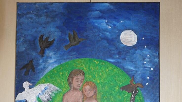 Die Schöpfung aus Gottes Hand, von ihm geschaffen und getragen. Eine   Interpretation von Ursula Rahm.Marion Eckert