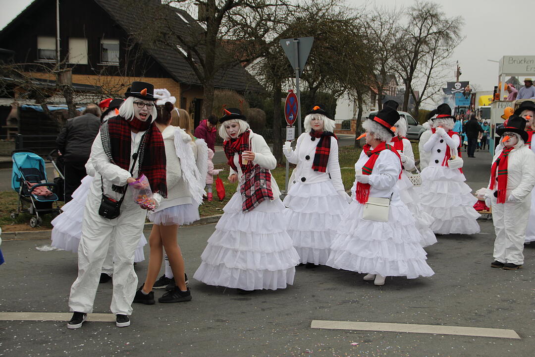 Faschingsumzug in Oberhaid