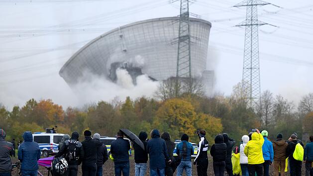Sprengung Kühltürme Kernkraftwerk Gundremmingen