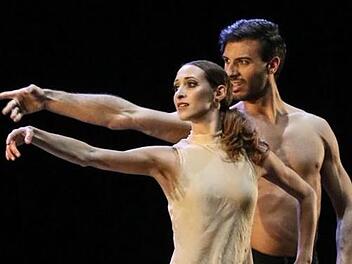 Lara Brandi und Gabriel Marseglia vom Tiroler Landestheater Innsbruck . Landestheater Innsbruck