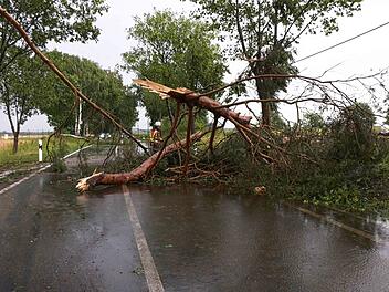 Schweres Unwetter im Landkreis Ludwigslust