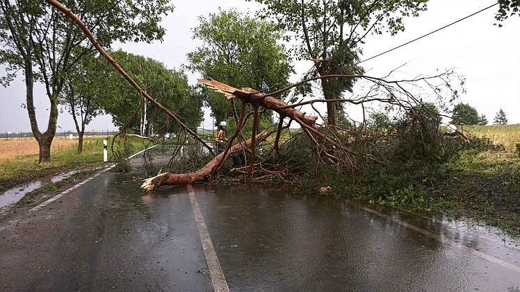 Schweres Unwetter im Landkreis Ludwigslust