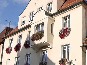 In der Hauptstraße 65 befand sich das Textilgeschäft Gröschel. Foto: lp