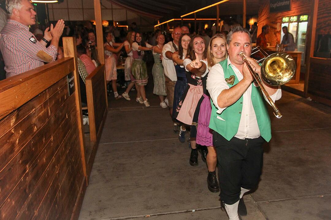 Am letzten Tag vom Bierfest wurde nochmal richtig gefeiert.