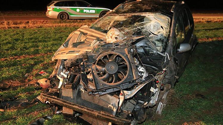 Unfall bei Frensdorf Foto: Ferdinand Merzbach