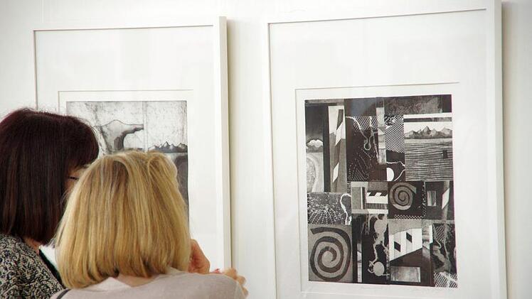 Eröffnung der Ausstellung "Compositions".Klaus Werner