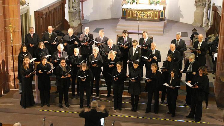 Der Kammerchor begeisterte auch bei seinem 30. Konzert die Besucher in der Eberner Stadtpfarrkirche.
