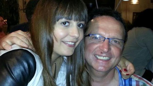 Denise Regel mit ihrem Vater Jochen