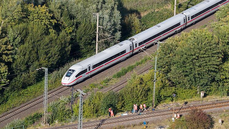 Brand an Bahnstrecke Hannover-Berlin