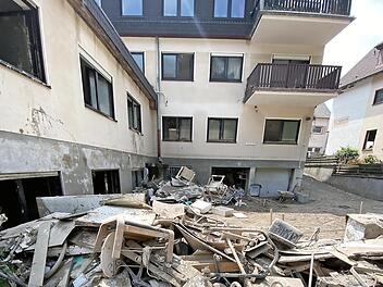 Viele Häuser wurden komplett zerstört.
