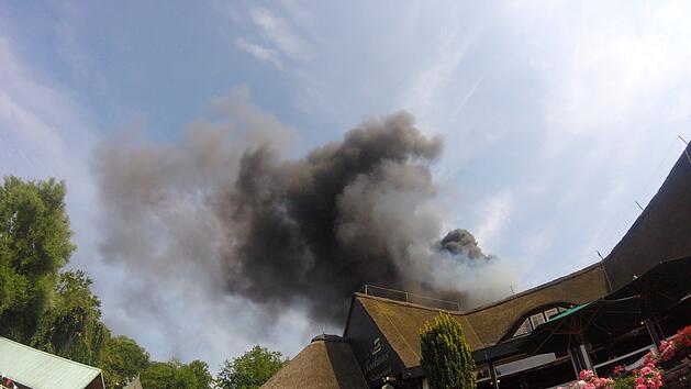 Brand im Europa-Park