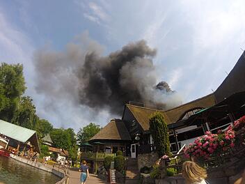 Brand im Europa-Park