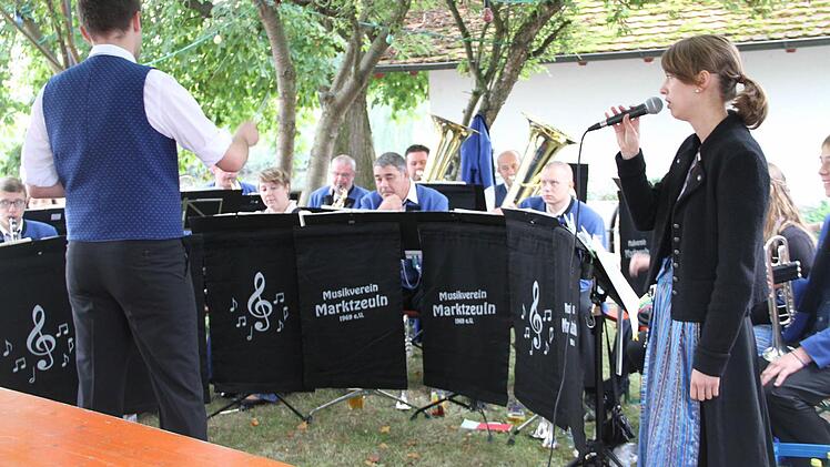 Der Musikverein Marktzeuln gestaltete die Feier musikalisch.