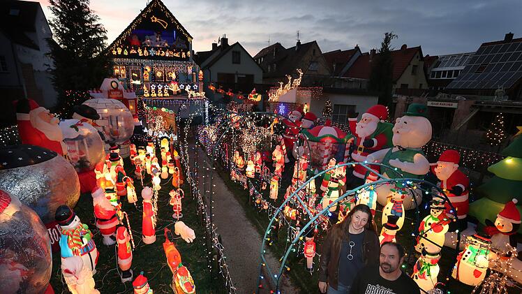 Weihnachtshaus in Veitshöchheim