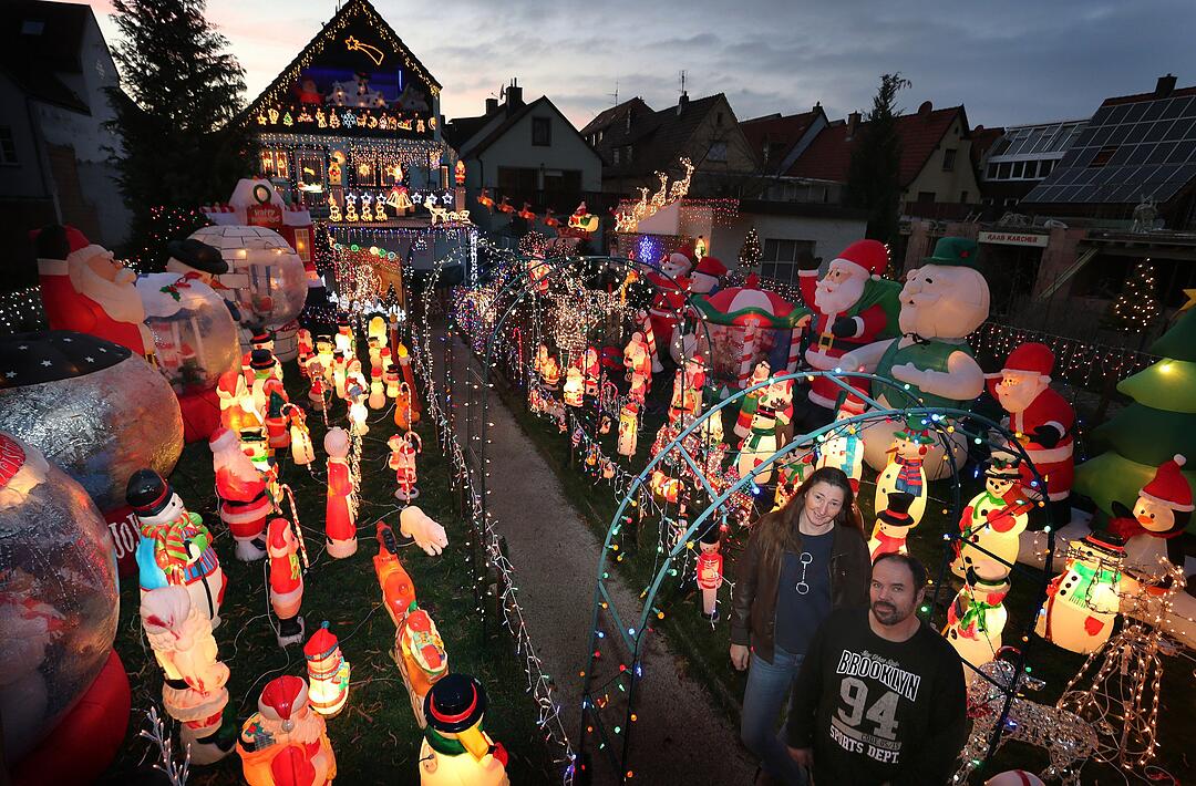Weihnachtshaus in Veitshöchheim