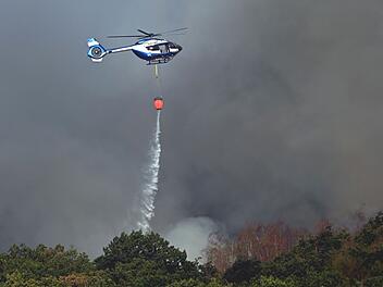 Waldbrand im H&uuml;rtgenwald