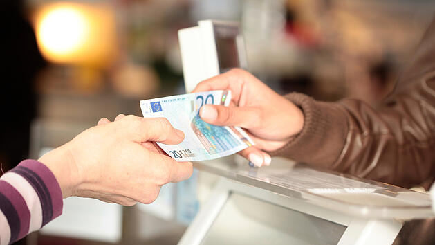Bank, Euro, Geldschein, Geld