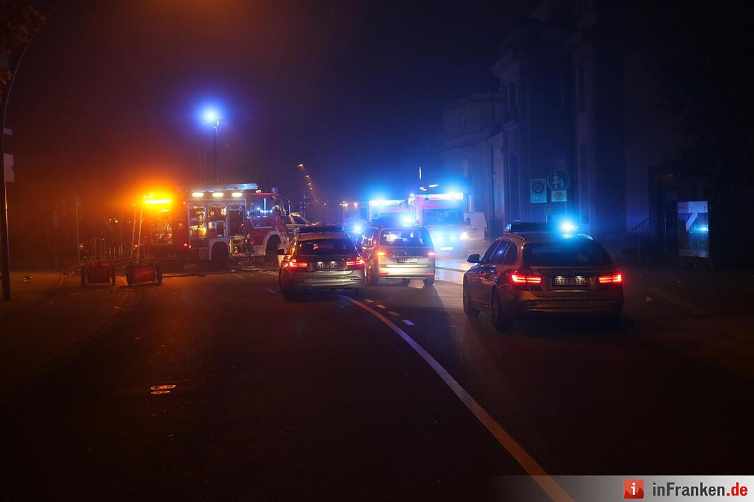 Verkehrsunfall am Bahnhof Coburg