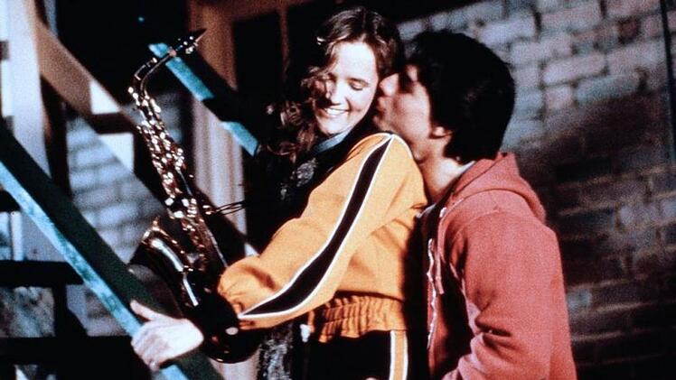 Eine ihrer ersten Rollen hatte Lea Thompson an der Seite von Tom Cruise im Sportlerdrama "Der richtige Dreh" (1983).