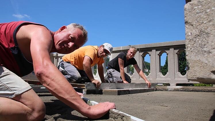 Eindrücke von der Baustelle Luitpoldbad. Foto: Ralf Ruppert