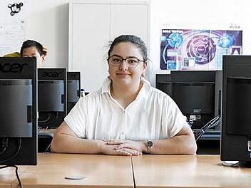 300 haben sich beworben. 50 wurden ausgewählt, darunter Buket Kurtulus von der Hochschule Coburg.  Foto: Simon Geistlinger