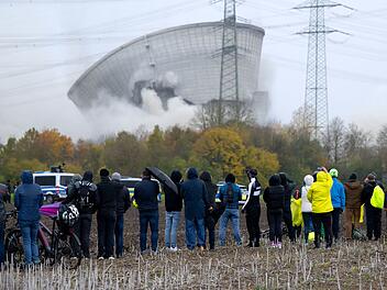 Sprengung Kühltürme Kernkraftwerk Gundremmingen