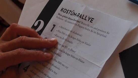 Impressionen vom Nachmittag des Coburger Theaterfestes: Kostüm-Rallye und die spannende Frage, welches Kostüm in welche Inszenierung gehört.Foto: Jochen Berger