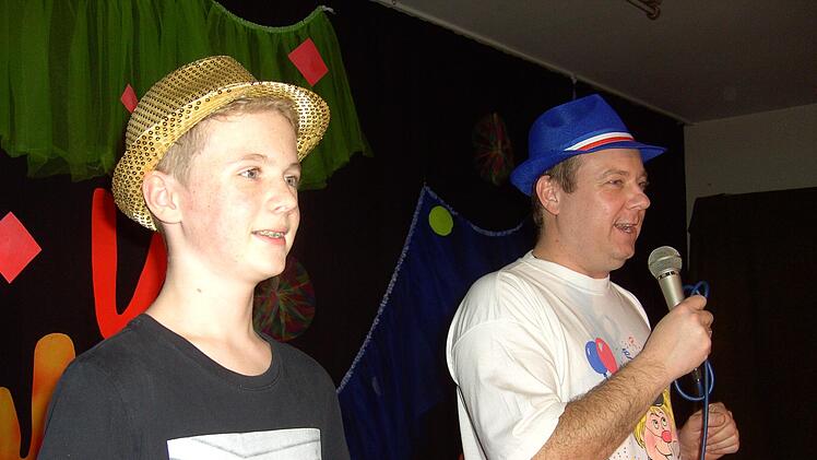 Vater-Sohn-Gespräch, von links: Pascal und Klaus Zimmermann Foto: Udo Sell