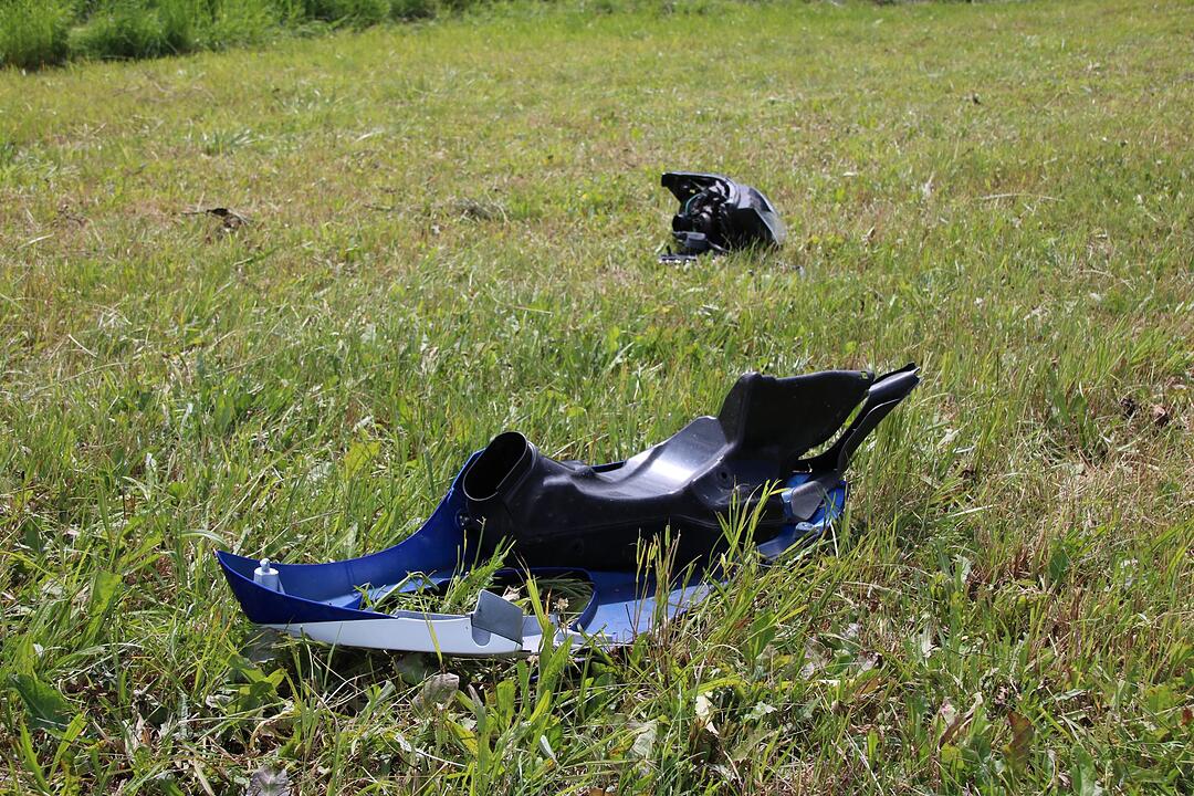 Schwerer Motorradunfall bei Maßbach
