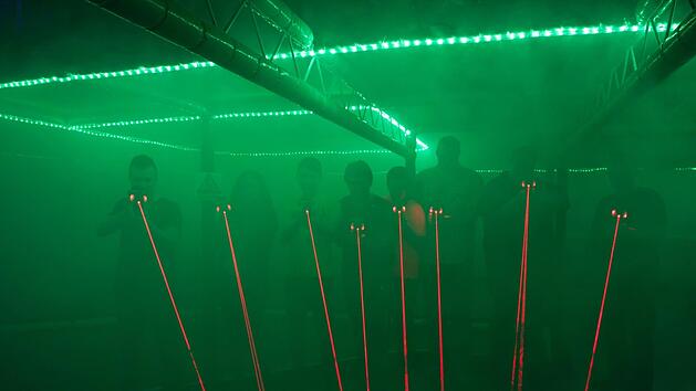 Run For Your Fun: Bereits seit Dezember 2014 gibt es die "LaZrGame" in Bayreuth. Foto: lazrgame/fotoauge.com