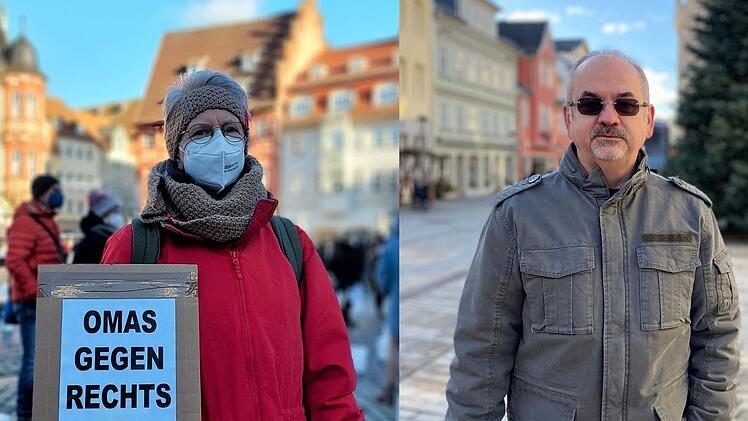 Das Virus scheint die Gesellschaft zu spalten. Doch wie weit liegen die Lager tatsächlich auseinander? Wir haben zwei Vertretern aus verschiedenen Lagern exakt die gleichen Fragen gestellt.