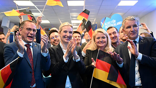 Bundestagswahl - Wahlparty AFD