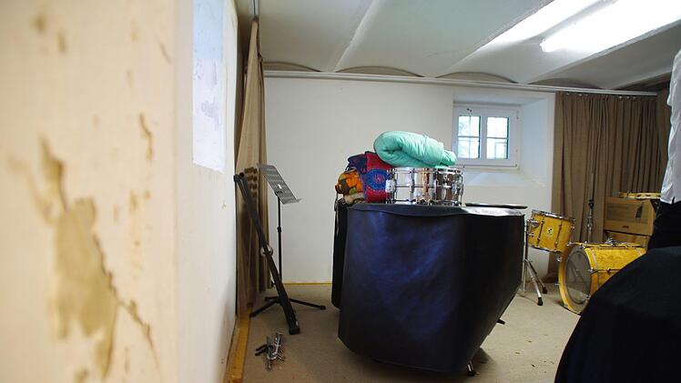 Im Keller sollte ein Übungsraum entstehen, doch die Bausubstanz ließ das nicht zu. Foto: Marco Meißner