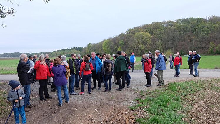 Abschluss des Wanderjahres der Schweinfurter-Oberland-Allianz in Weichtungen.Philipp Bauernschubert
