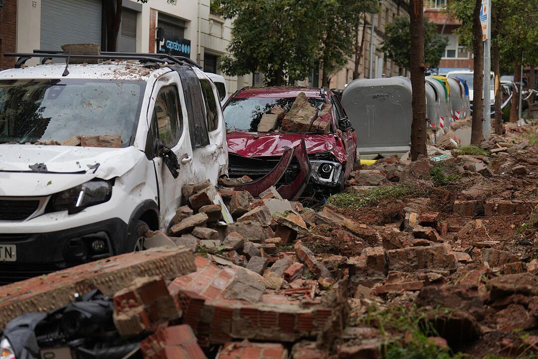 Unwetter in Spanien