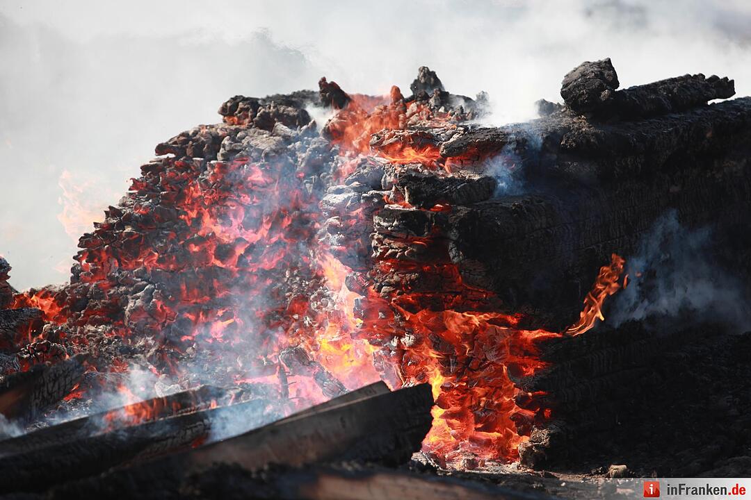 Verwüstung nach Sägewerk-Brand