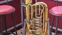 Die Rundtisch-Tuba aus Buckenhofen Foto: Leo Hühnlein