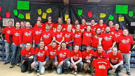 Zweimal Party in der Sickerhalle