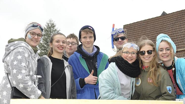 Eindrücke vom Stralsbacher Faschingszug. Foto: Peter Klopf