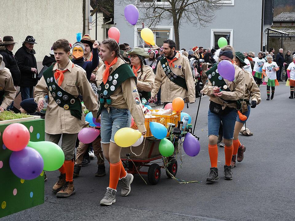 Impressionen vom stimmungsvollen Umzug